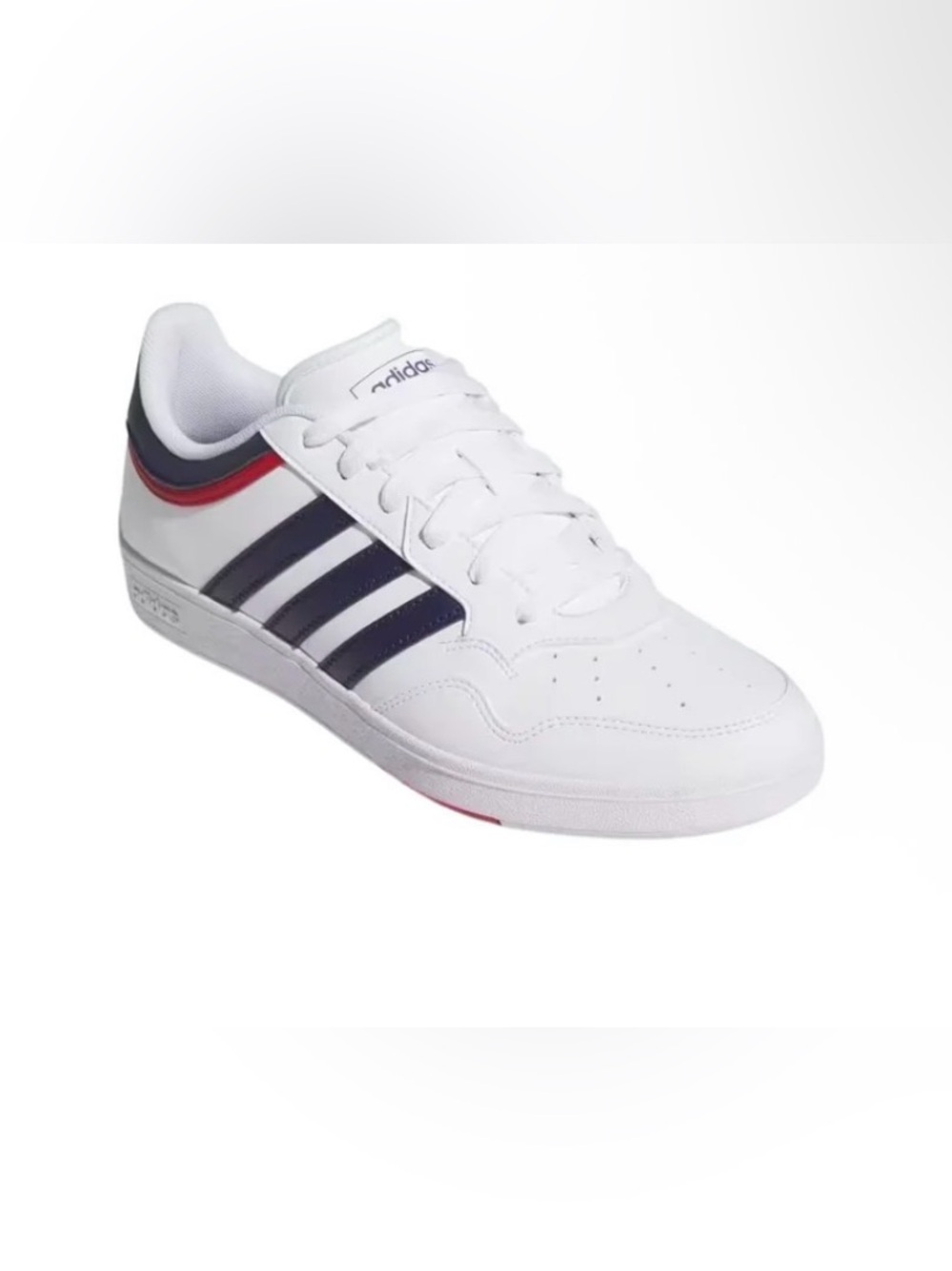 Adidas Hoops 4.0 JQ9986 White Blue Red Navy Retro Sneakers 8M 9W BLEMISHED